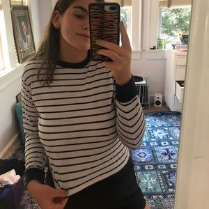 Brandy Melville striped tee shirt